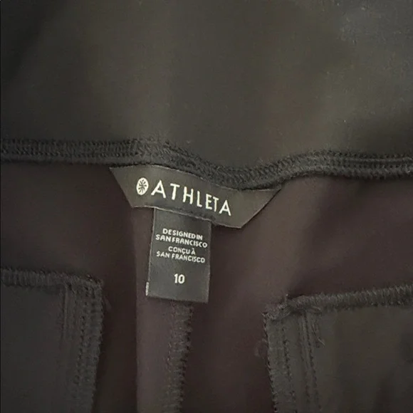 Athleta Black Woman’s Stretch Dress Pants - Picture 2 of 6